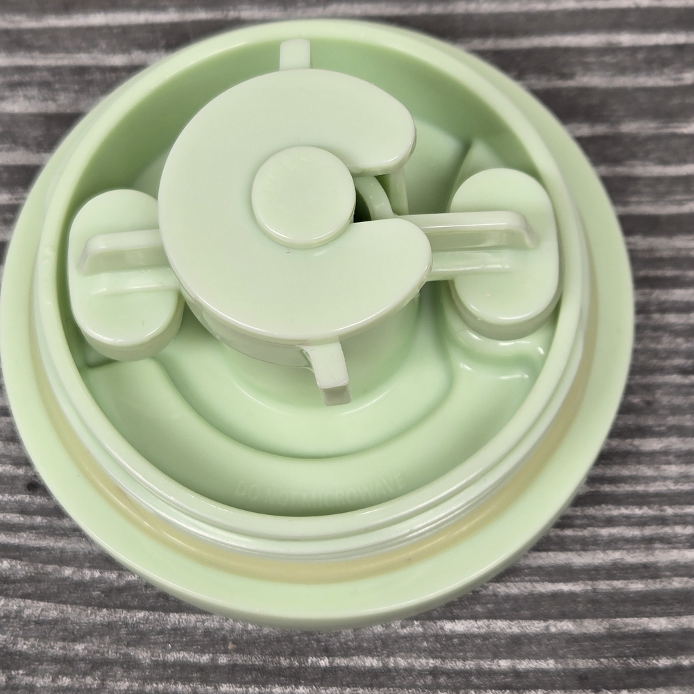 2021 Starbucks Tumbler 16oz‎ Mint Frosted Ribbon Tumbler Grande Size Hot or Cold - Picture 12 of 15